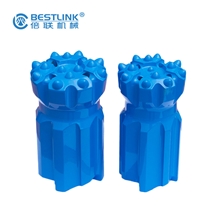 Retrac Skirt Tungsten Carbide Threaded Button Bit