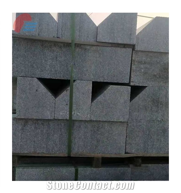 Sawned Lu Grey Slope Kerbstones & Pavements