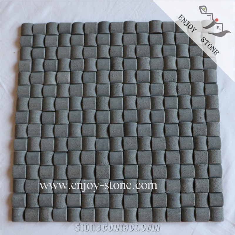 China Andesite Basalt Mosaic Design