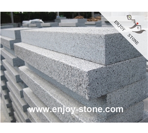 G654 Flamed Grey Granite Curbstone/ Kerbstone