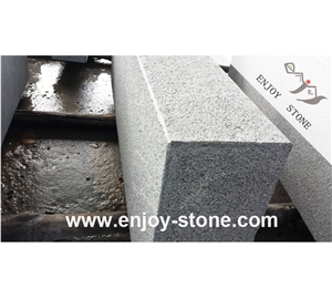 G654 Flamed Grey Granite Curbstone/ Kerbstone