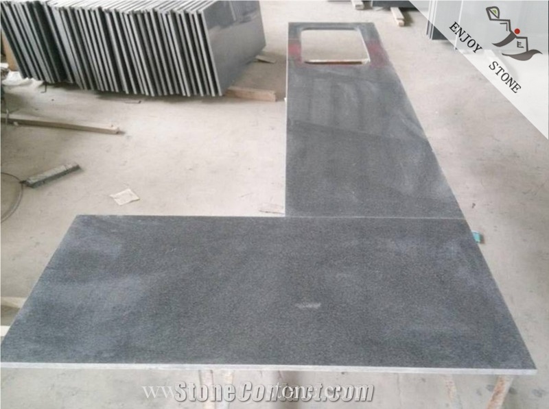 G654 Polished Grey Granite Kitchen Countertops