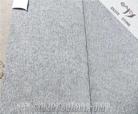 G684 Chiseled Black Basalt Slabs & Tiles