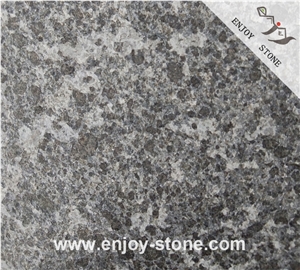 G684 Flamed Black Basalt Slabs & Tiles