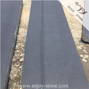 G684 Honed Black Basalt Slabs & Tiles