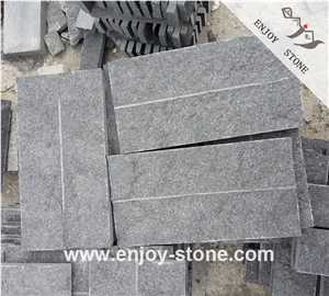 G684 Natural Split Black Basalt Slabs & Tiles