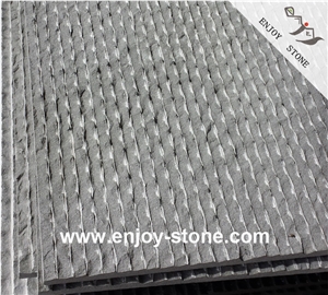 Grey Basalt Half Planed/ Split Slabs & Tiles