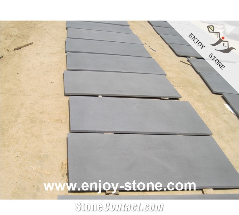 Grey Basalt Honed Slabs & Tiles for Wall and Floor