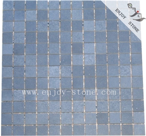 Honed Basalt Wall Square Mosaic Tile
