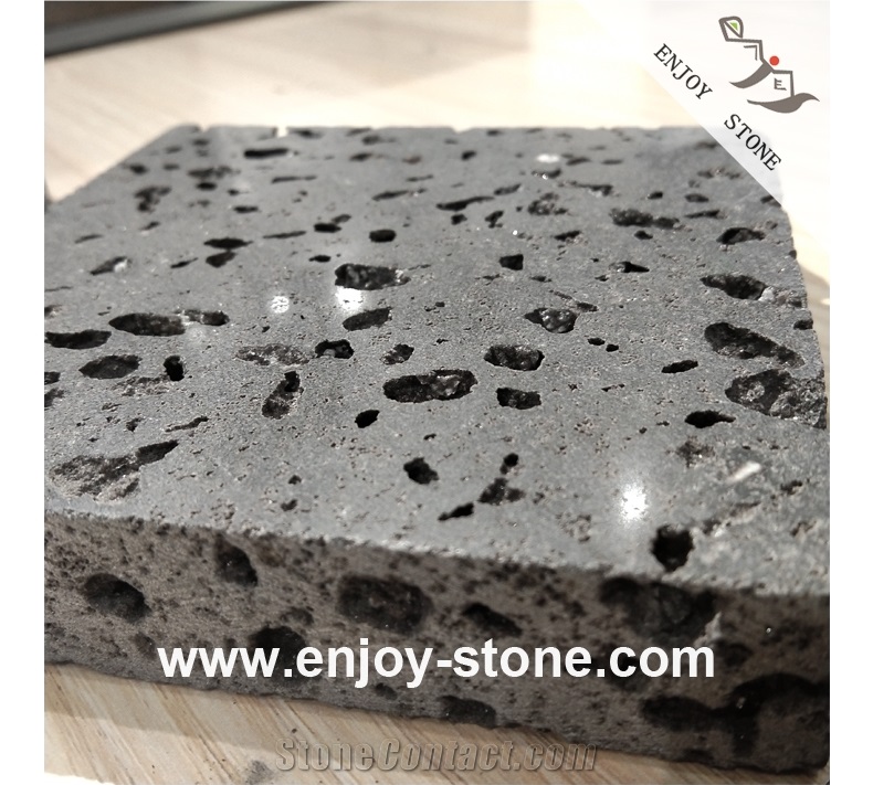Lava Stone/ Volcanic Stone Polished Slabs & Tiles