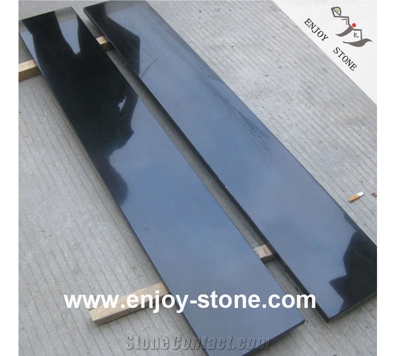 Polished China Black Granite Slabs & Tiles