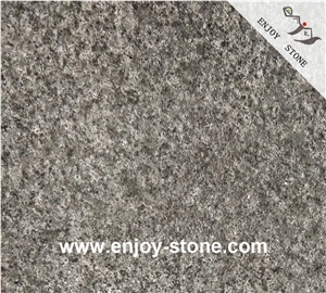 Yx New G684 Flamed Black Granite Floor Slab & Tile