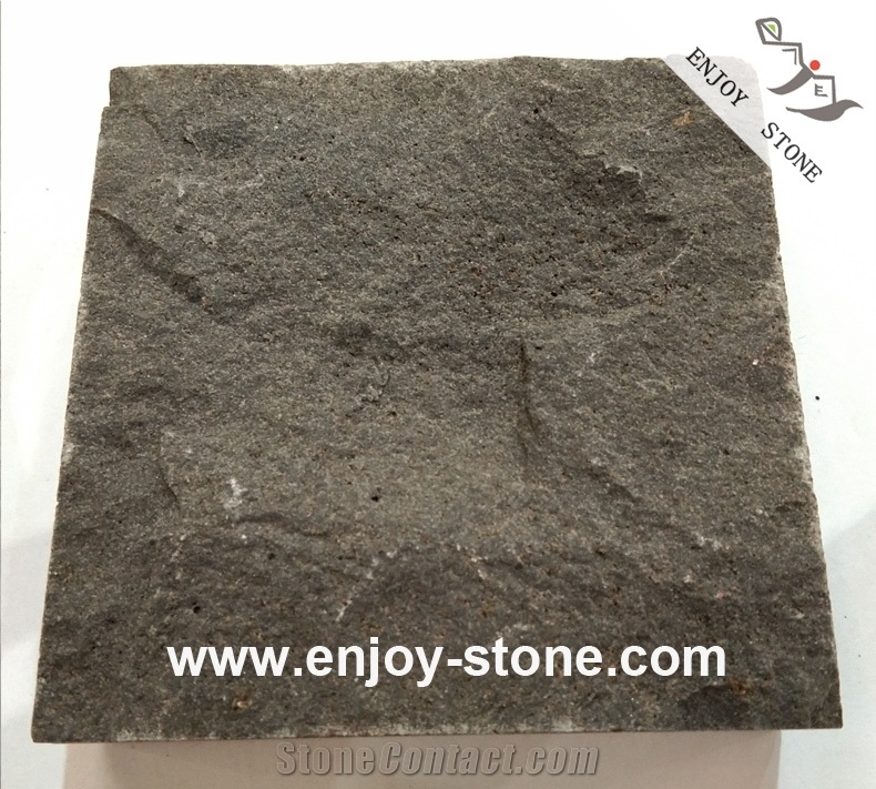 Zp Black Basalt Natural Split Slabs & Tiles