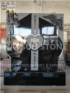 Jewish Style Shawl Headstone Companion Memorials