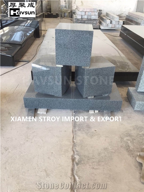 Toy Blocks Headstone Infant and Child Monument
