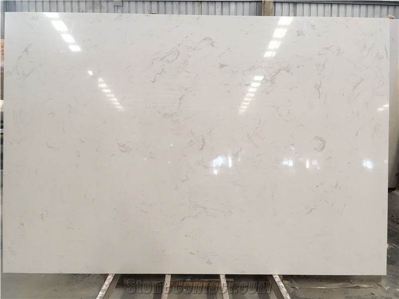Ariston White Drama White Aritificial Marble Slabs