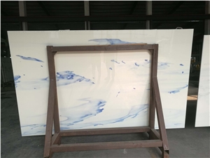 Artificial Blue-Marble/ Blue Grains Marble Artificial Blue-Marble/ Blue Grains Marble