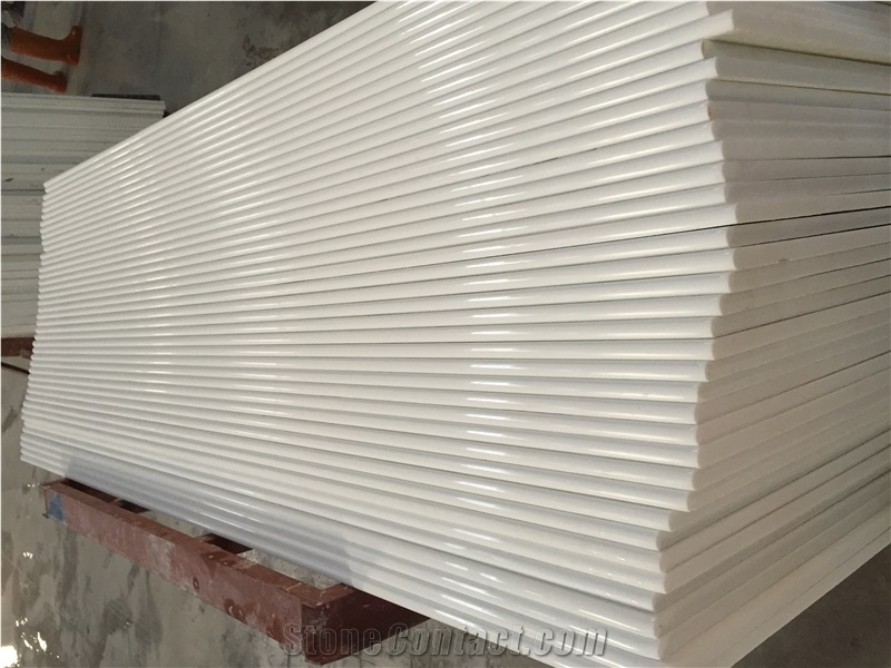 Artificial Stone , Nano Glass3, Pure White