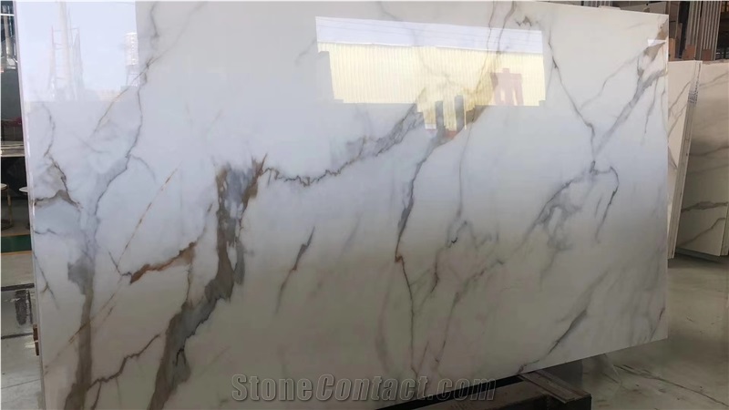 Calatatta White Nano Crystallized Countertop
