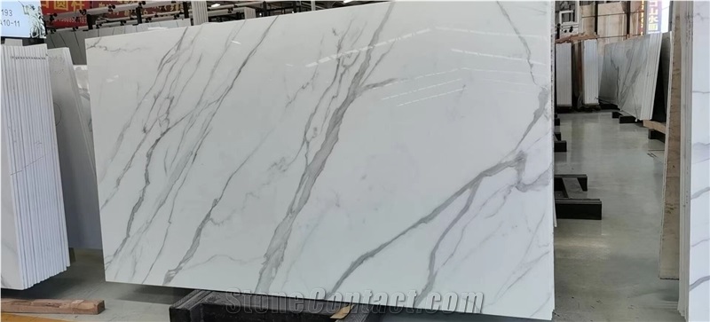 Calatatta White Nano Crystallized Countertop