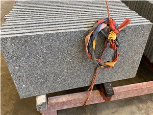 China Granite Green Porphyry Wall Tiles Project