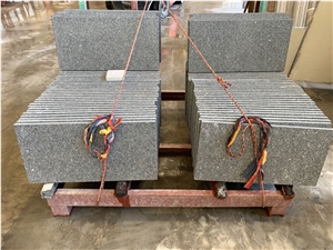 China Granite Green Porphyry Wall Tiles Project