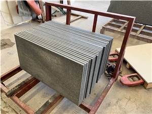 China Granite Green Porphyry Wall Tiles Project