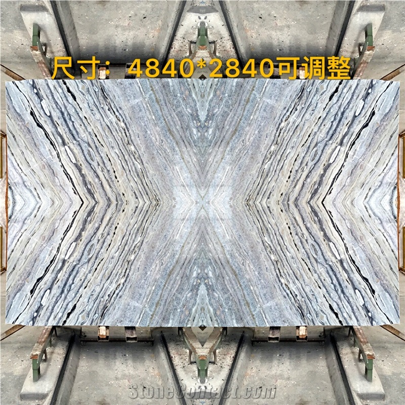 China the Blue Danube Marble Labradorite River