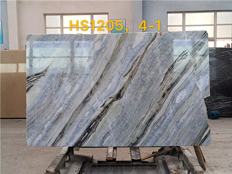 China the Blue Danube Marble Labradorite River