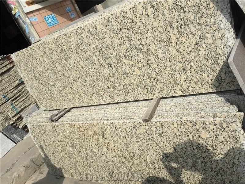 Desert Jade Yellow Granite Slab