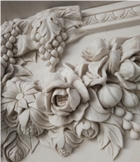 Marble Mental Fireplace Handcraved Sculpture