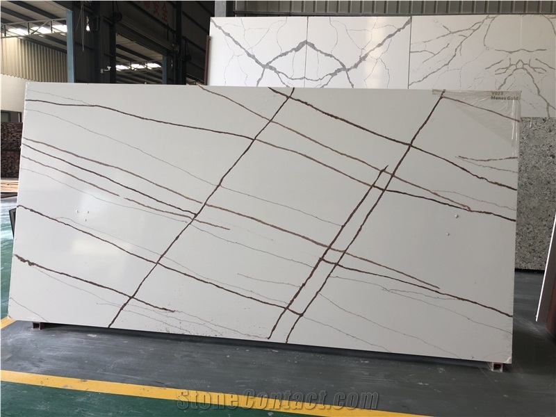 Menes Gold Quartz Big Slabs