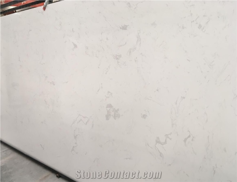 Super Ariston White Artificial Marble Slab