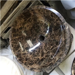 Various Color Marble Basin Sink Bathroom Wash Bowl