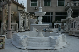 White-Marble/Sculpture Fountain Water Features