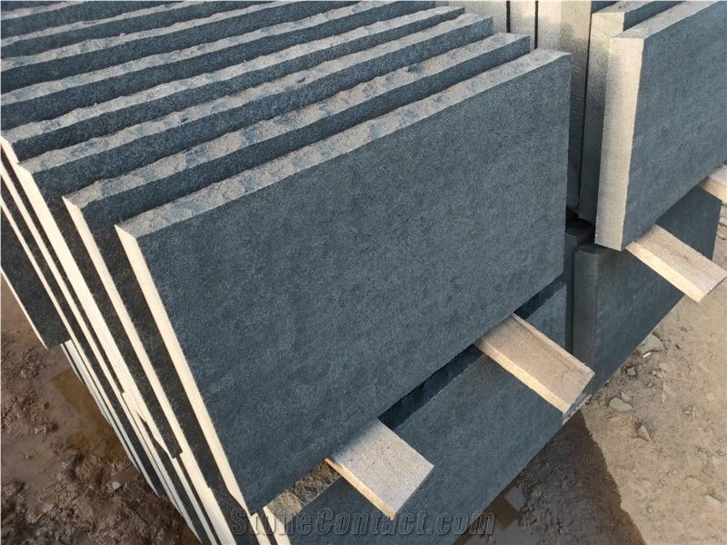 Basalt Black Steps and Cut to Size