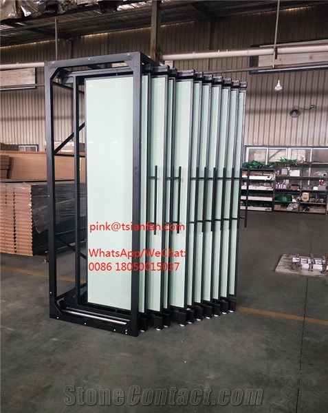 Creative Pull Out Display Racks For Tile Porcelain