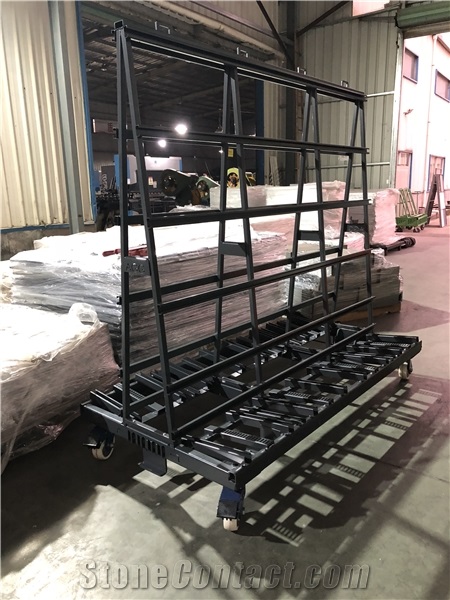 Glass Slab Display Rack, Storage Rack, A-Frame
