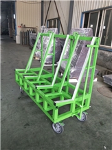 Glass Slab Display Rack, Storage Rack, A-Frame
