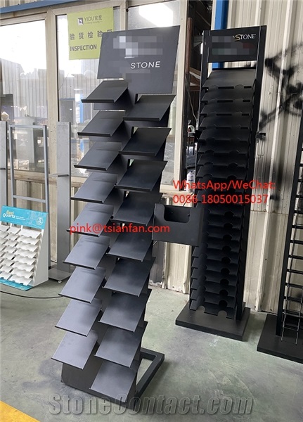 Metal Display Stand For Quartz, Marble, Granite