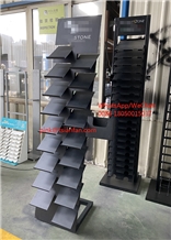 Metal Display Stand For Quartz, Marble, Granite