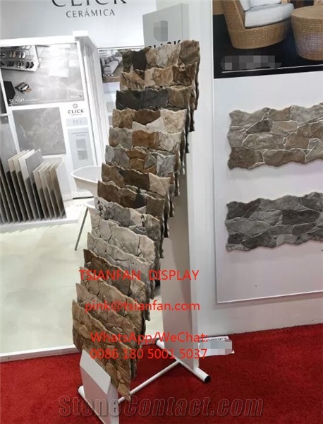 Stone Sample Display Stand Rack