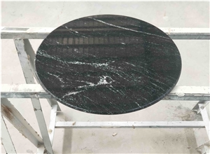 Black Granite Round Table Tops Countertop
