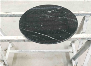 Black Granite Round Table Tops Countertop