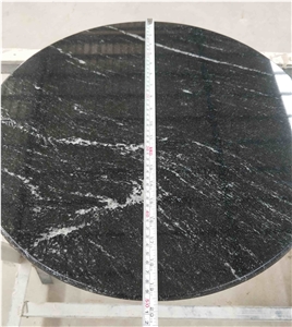 Black Granite Round Table Tops Countertop