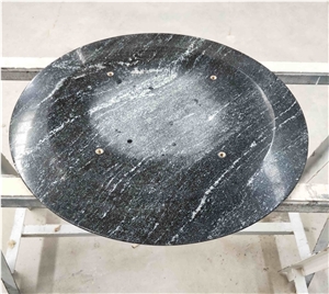 Black Granite Round Table Tops Countertop