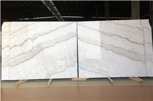 China Guangxi White Carla Marble for Floor Wall