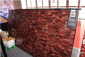Agate Striata Red Polished Semiprecious Stone Slabs