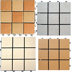 Artificial Stone Chinese Yellow Diy Ceramic Tile