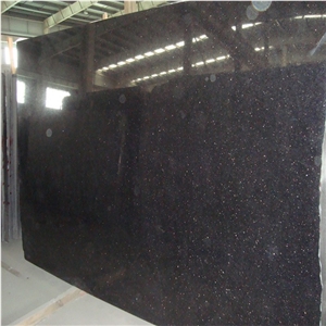 Black Galaxy Granite Slabs Polished